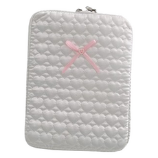 미소로운 태블릿 노트북 가방, 작은하트화이트, 1개