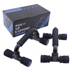 運動強力伏地挺身器 2入, 藍色, 單一商品