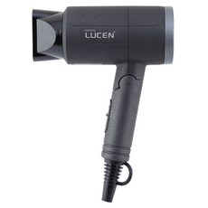 LUCEN 珠光塗層可折疊吹風機 LU-701 1100W, 黑色