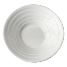 다파랑 나선 양각 트럼펫 면기 그릇 대 DR348, 화이트, 1개