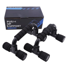 運動強力伏地挺身器 2入, 黑色, 單一商品