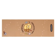 Nassau Kakao Friends 春植的日常 瑜珈墊巾 直式, 1個, 混色