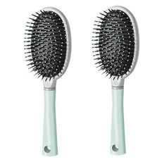 Kosarlu乾式氣墊梳, 2個, 綠色