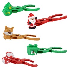 River Fox 雪地玩具 聖誕老人夾鉗式玩雪組, 1套, 混合顏色