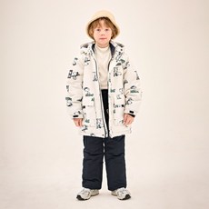 JELISPOON 童款史努比印花滑雪外套