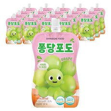 SHINSEGAE FOOD 噗通葡萄, 100ml, 20個