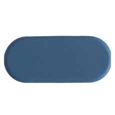 에이드엘 일립스 실리콘 수저받침, 터키블루, 1개