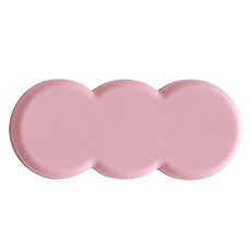 에이드엘 트리플 실리콘 수저받침, 인디핑크, 1개