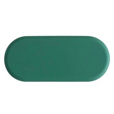 에이드엘 일립스 실리콘 수저받침, 카키, 1개