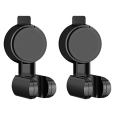 모나코올리브 꾹눌러 2중 압착 핵튼튼 샤워기 홀더 2p, 블랙