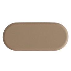 에이드엘 일립스 실리콘 수저받침, 샌드베이지, 1개
