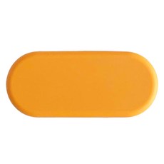 에이드엘 일립스 실리콘 수저받침, 머스타드, 1개