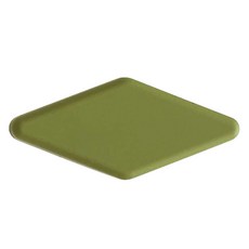 에이드엘 다이아 실리콘 수저받침, 올리브, 1개
