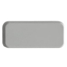 에이드엘 오브롱 실리콘 수저받침, 라이트그레이, 1개