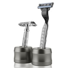 MONACO OLIVE 高承重鋁製衛生牙刷架, 鈦色, 2個