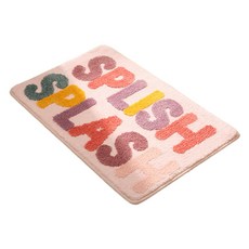 鬆軟字母吸水浴室地墊地毯 40 x 60 cm YK016, 玩水, 1個