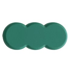 에이드엘 트리플 실리콘 수저받침, 카키, 1개