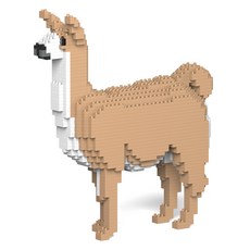 JEKCA 羊駝動物積木 大型 M, 1個, 混色