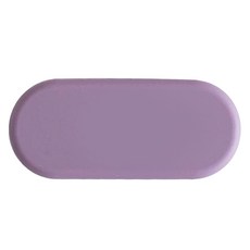 에이드엘 일립스 실리콘 수저받침, 라일락, 1개
