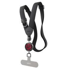 벨킨 유틸리티 스마트폰 스트랩 MSZ002qcBR-DY, 마블 데드풀과 울버린, 1개