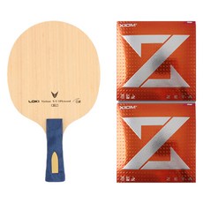 LOKI V5 FL 桌球拍 + ZETA ASIA 桌球拍膠皮 組合套組, 1套, 單一商品