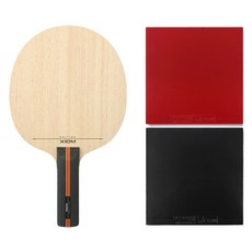 XIOM Partida ST 桌球拍 + Masterpiece 桌球膠皮組合套裝, 1套, 單一商品