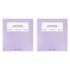 URBAN LEAVES 條紋化妝棉, 2個, 180入