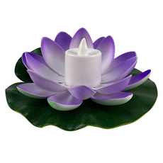 비투윈 반디돌 야외놀이 축제 풍등 더블 꽃잎 15cm, 퍼플, 1개