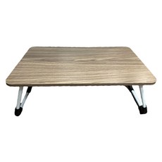 B2WIN Freyr 小體積床上托盤 方形防滑 60 x 40 x 28 cm, 棕木色