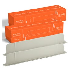 Beties強力黏著水槽矽膠擋水板, 2個, 米色