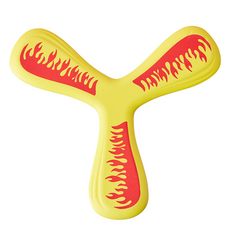 프레이르 캠핑게임 스포츠 부메랑, 아웃도어옐로우, 1개