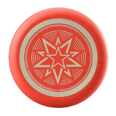 B2WIN 軟性十字迴力鏢, 1個, 圓盤紅色