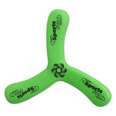 나이그로신 캠핑게임 부메랑, 그린, 1개