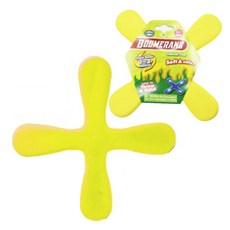 B2WIN 露營遊戲 迴力鏢, 四葉黃色, 1個