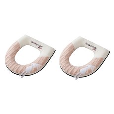 마켓피오 럭키데이 토끼 변기커버, 타입3, 2개