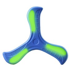 B2WIN 軟性十字迴力鏢, 1個, 夜光藍色