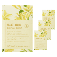 아브카 퍼퓸 샤쉐 옷장 방향제 본품, 20g, 4개, 일랑일랑