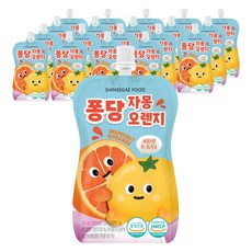 신세계푸드 퐁당 자몽오렌지, 100ml, 20개