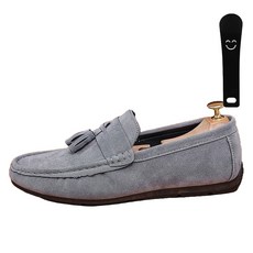 베이직스텝 남성용 태슬 스웨이드 로퍼 EA005