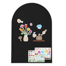 맘스보드 코코보드 그란데 + 가드닝 자석놀이 세트, 샤인블랙(코코보드), 1세트