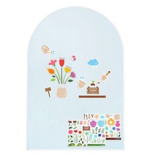 맘스보드 코코보드 그란데 + 가드닝 자석놀이 세트, 페퍼민트(코코보드), 1세트