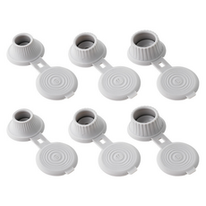 DailyPick 新款圓形實惠密封倒蓋3件組, 2套, 淺灰色