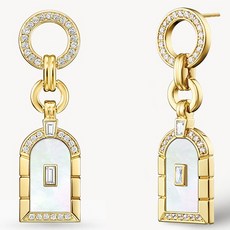 LOLA ROSE Large Arch 垂墜水鑽耳環 LR60511