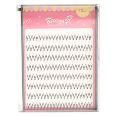 하이래쉬 대용량 가닥 인조 속눈썹 바비CAT 8줄 11mm, 1개