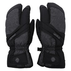 LACIELO 滑雪板手套 LAML-1810, 黑色, 1個