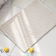 CASA VERDE 糖果棉質地墊, 米色