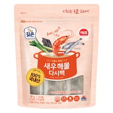 해표 새우해물 다시팩, 90g, 1개
