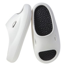 UNHAVE 雙色獨特指壓拖鞋 270, 1套, 01 白色