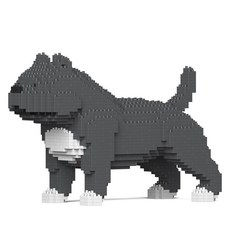 美國惡霸犬幼犬積木 大型 M, 灰色, 1個