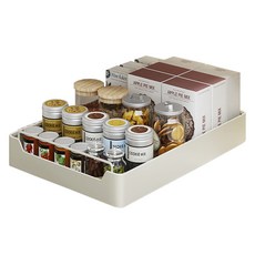 Home and Toy 免鑽孔滑軌層架, 白色, 1個